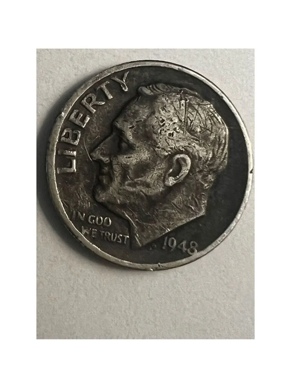 Rare 1948 D Roosevelt Silver Dime